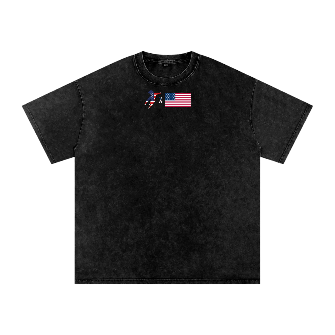 USA x Havoc Snow Washed Eagle Flag T-Shirt