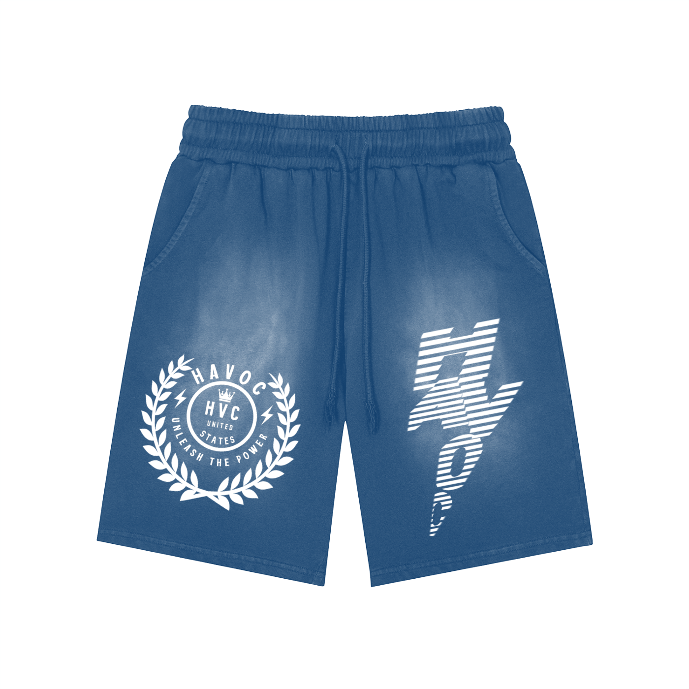 Dual Design Havoc Washed Shorts
