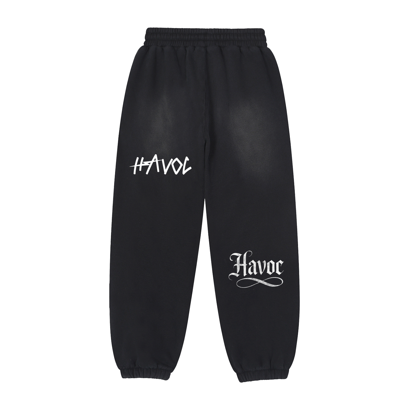 Quad Havoc Design Vintage Washed Fleece Jogger Sweatpants