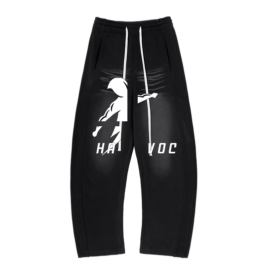 Experimental Havoc Sunfade Curved Blade Fleece Sweatpants