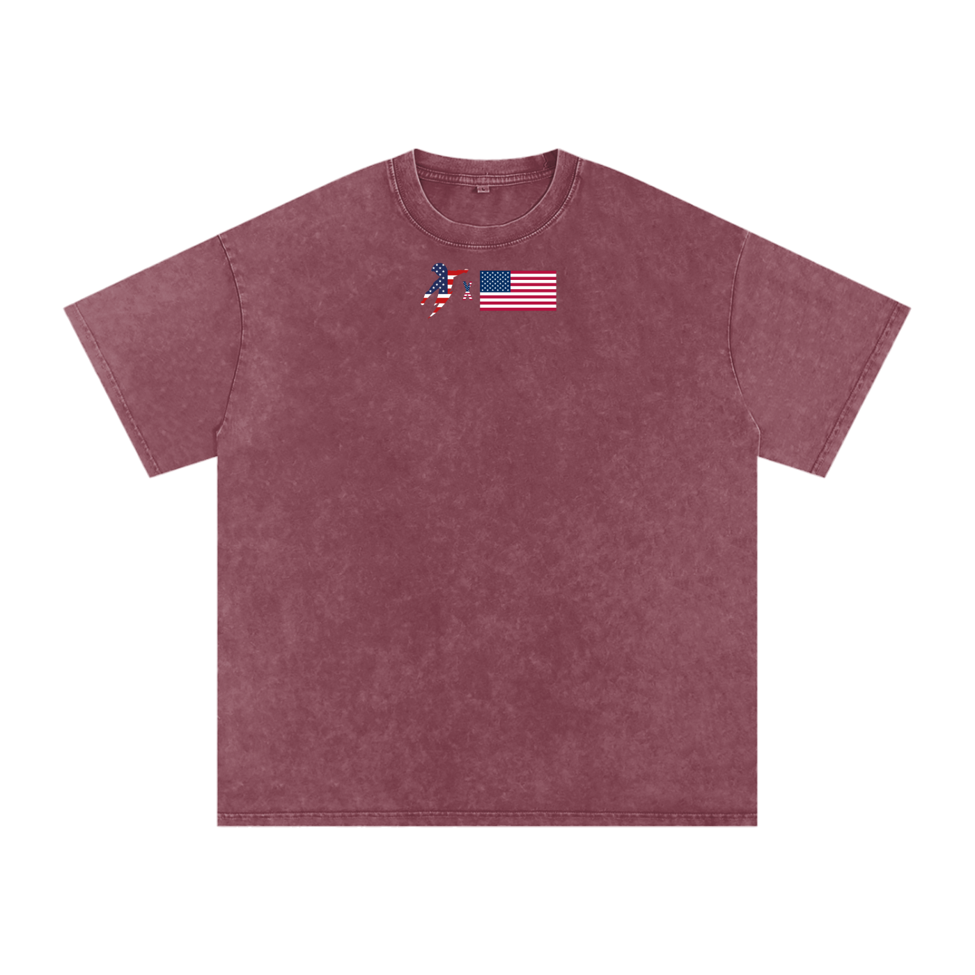 USA x Havoc Snow Washed Eagle Flag T-Shirt