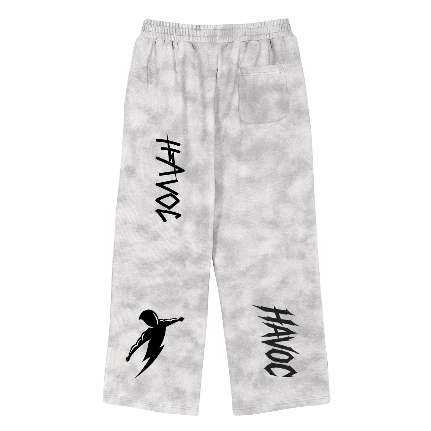 THE Havoc Dirty Washed Fleece Sweatpants