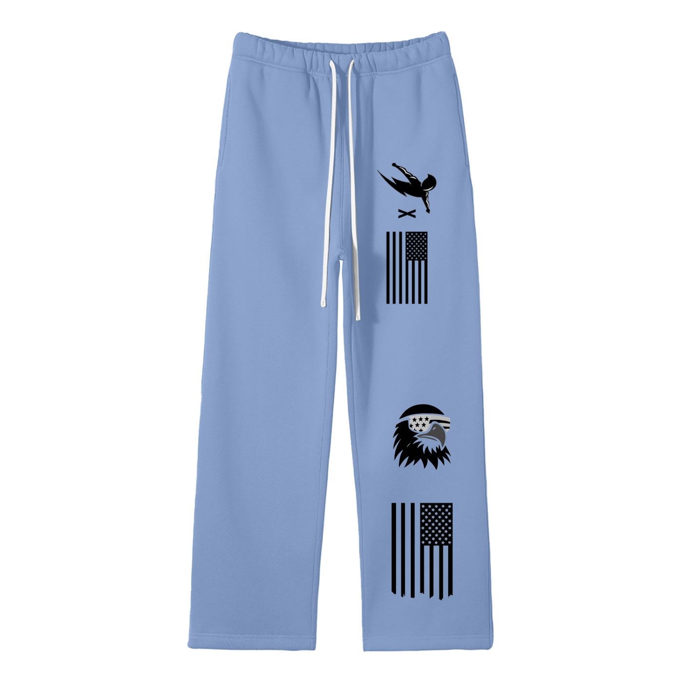 USA x Havoc Multi-Flag Fleece Straight Leg Pants