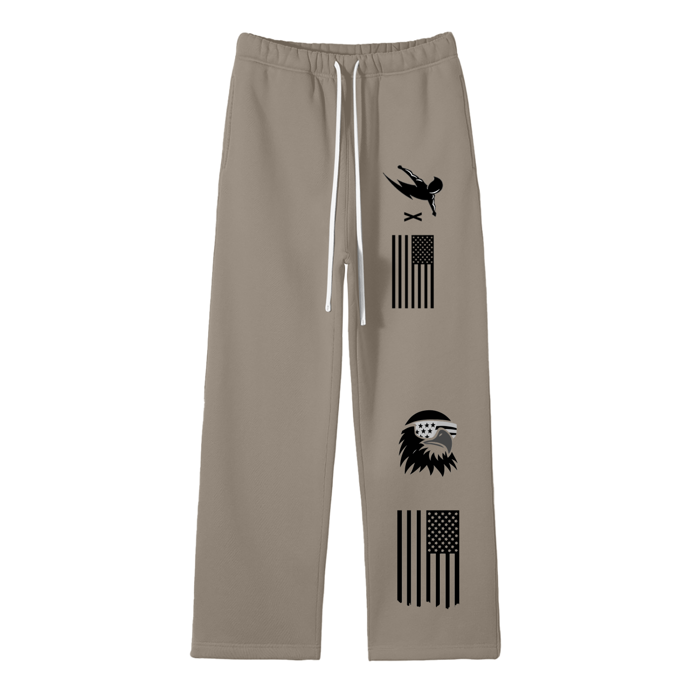 USA x Havoc Multi-Flag Fleece Straight Leg Pants