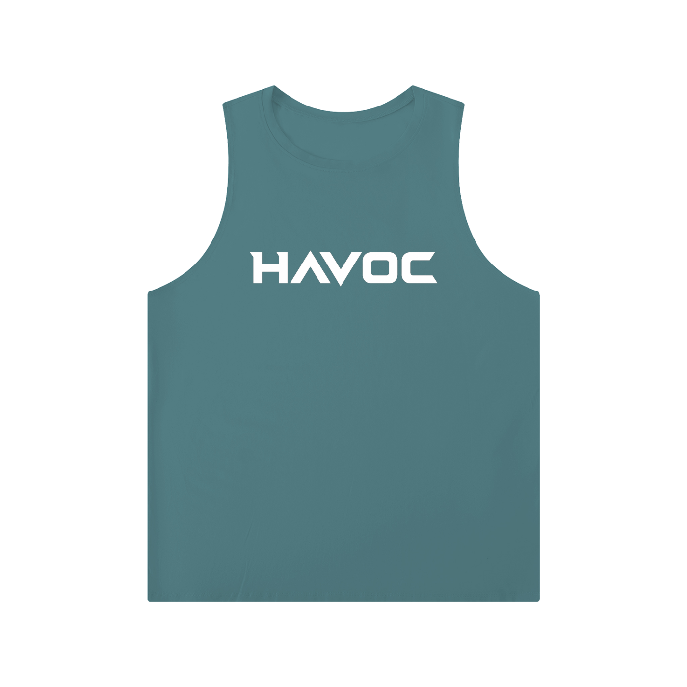 Future-istic Font Men's Solid Color Tank Top