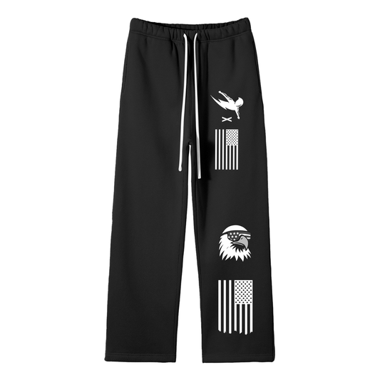 USA x Havoc Multi-Flag Fleece Straight Leg Pants