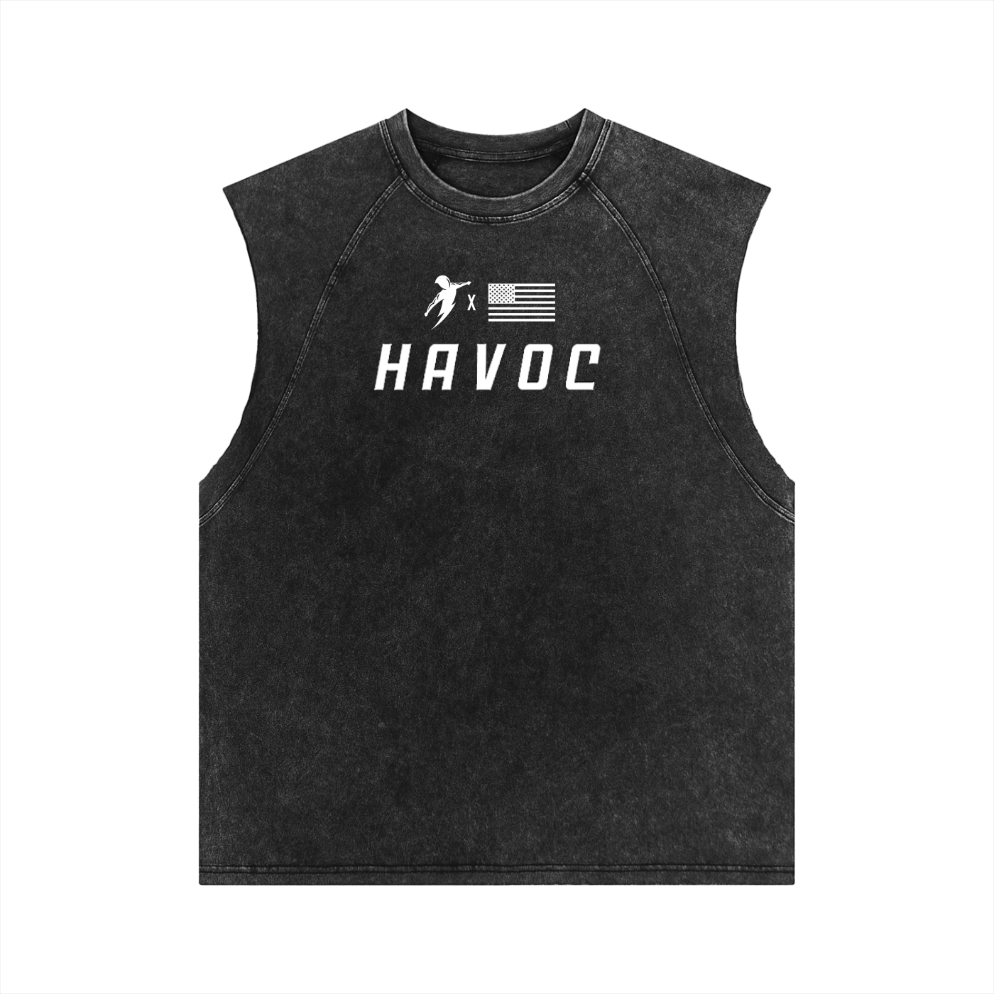 USA x Havoc Snow Washed Tank Top