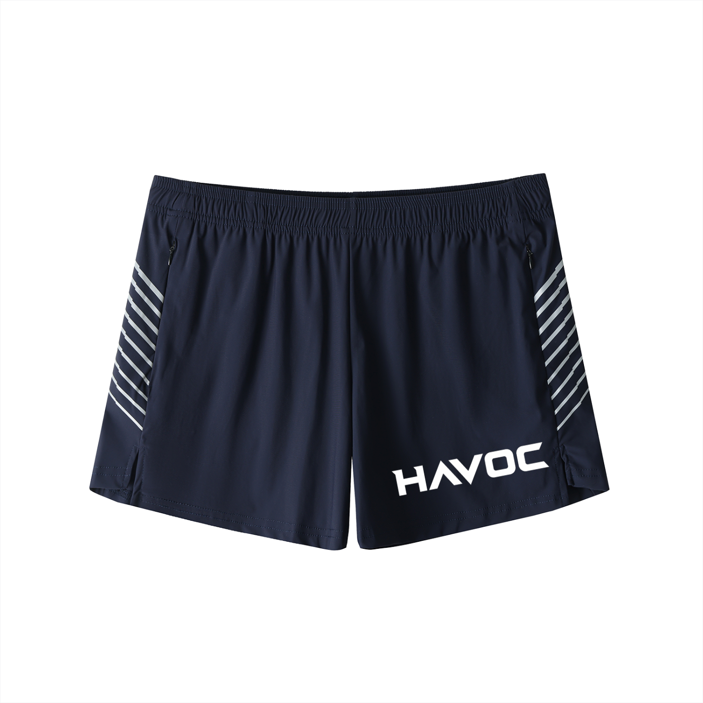 Future-istic Font Side-Stripe Performance Shorts