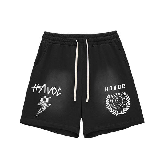 Quintuple Design Sun Fade Cotton Shorts