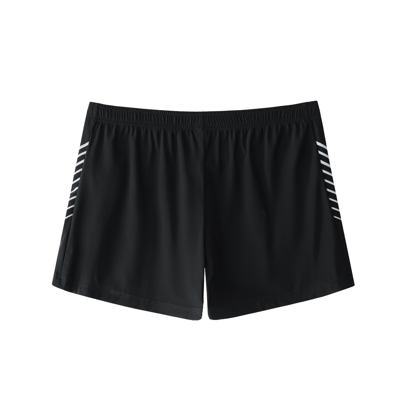 Future-istic Font Side-Stripe Performance Shorts