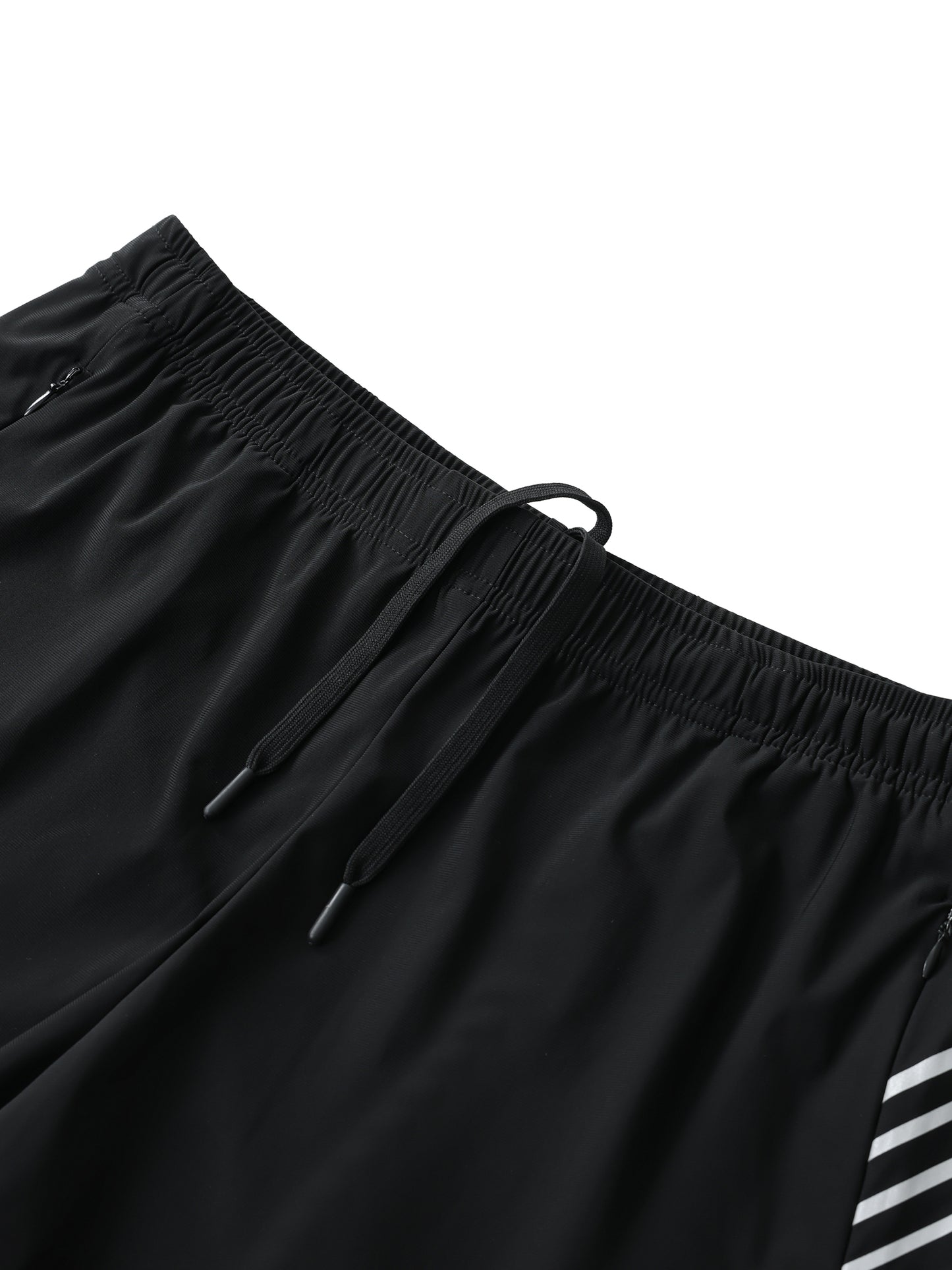 Future-istic Font Side-Stripe Performance Shorts